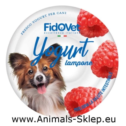 FidOVet przysmak dla psa Jogurt Malina 25g