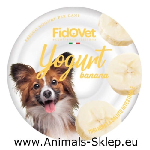 FidOVet przysmak dla psa Jogurt Banan 25g