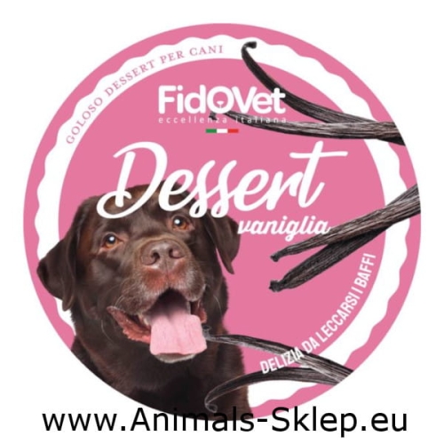 FidOVet przysmak dla psa Deser Wanilia 25g