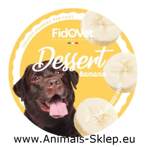FidOVet przysmak dla psa Deser Banan 25g
