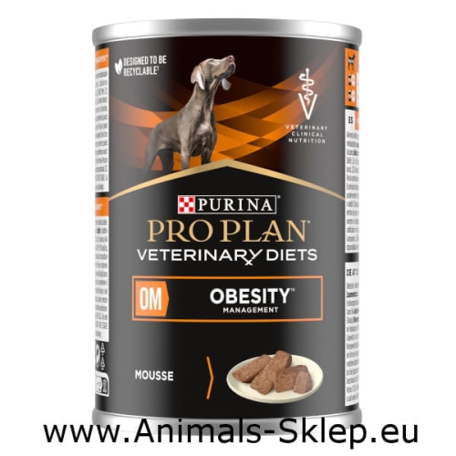 Purina Pro Plan Veterinary Diets OM Obesity Management mus 400g