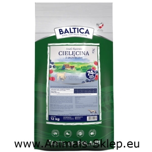 Baltica Smaki regionów cielęcina z jagnięciną dla ras średnich dużych 12kg