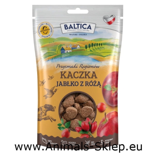 Baltica Smaki Regionów kaczka z jabłkiem przysmak dla psa 100g