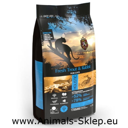Ambrosia Light Pstrąg i Królik 1,5kg