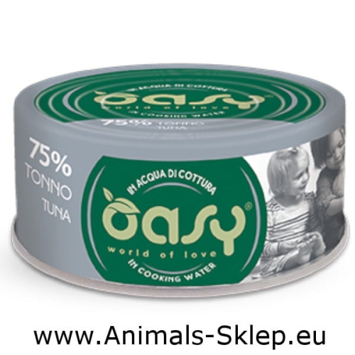 Oasy More Love Tuńczyk puszka dla kota 70g