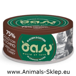 Oasy More Love Kurczak Indyk puszka dla kota 70g