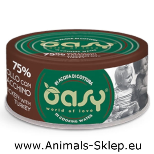 Oasy More Love Kurczak Indyk puszka dla kota 70g