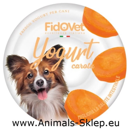 FidOVet przysmak dla psa Jogurt Marchewka 25g