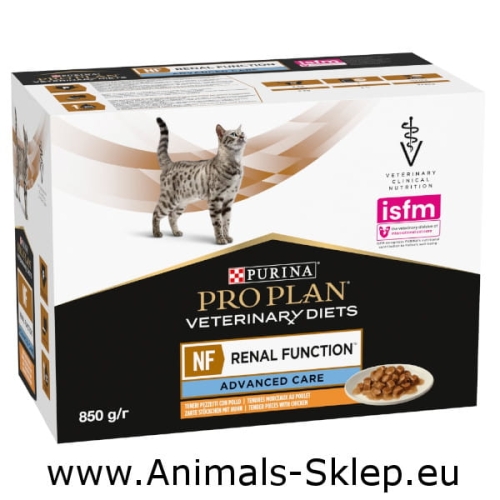 Purina Pro Plan Veterinary Diets NF Renal Function Kurczak 10x 85g
