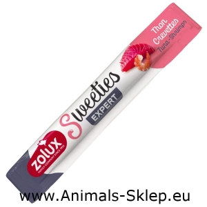 Zolux Sweeties kremowy przysmak dla kota tuńczyk krewetka 14g