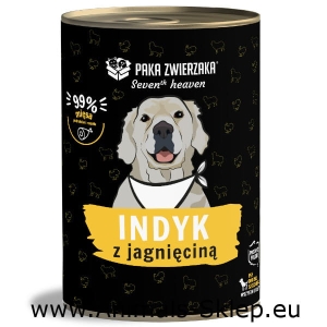 Paka Zwierzaka Seventh Heaven indyk z jagnięciną 400g