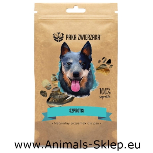 Paka Zwierzaka Szprotki 100% 60g
