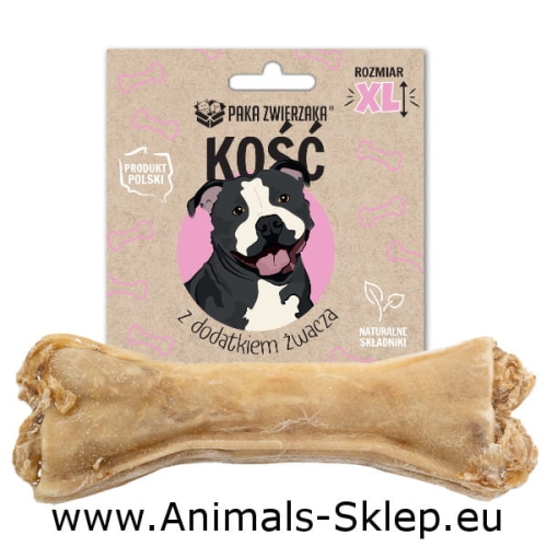 Paka Zwierzaka kość z dodatkiem żwacza XL 17cm 115g