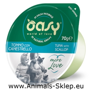 Oasy More Love Cup tuńczyk przegrzebki 70g