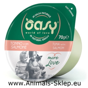Oasy More Love Cup tuńczyk łososiem 70g