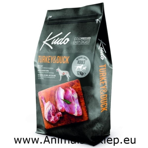 Kudo Indyk Kaczka Medium Maxi Adult 12kg