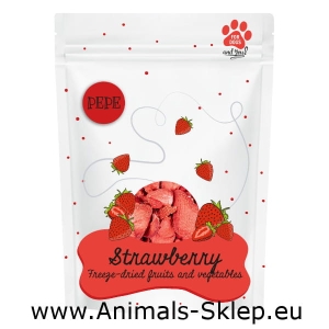 Pepe Lio Strawberry przysmak liofilizowany truskawka 20g