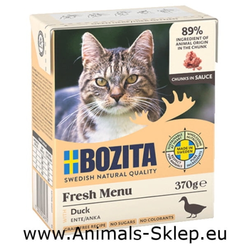 Bozita dla kota kawałeczki w sosie kaczka 370g
