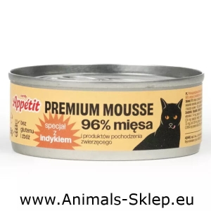Comfy Appetit Premium puszka dla kota z indykiem 85g