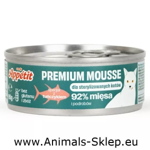 Comfy Appetit Premium Sterilized puszka dla kota z tuńczykiem 85g