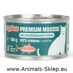 Comfy Appetit Premium Sterilized puszka dla kota z tuńczykiem 150g
