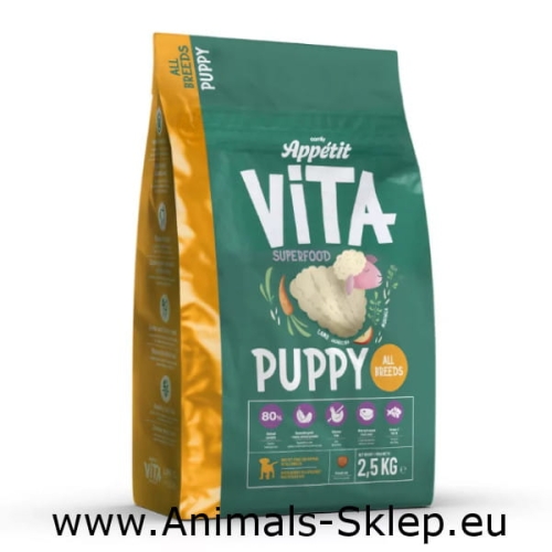 Comfy Appetit Vita Puppy Lamb jagnięcin dla szczeniąt wszystkich ras 2,5kg