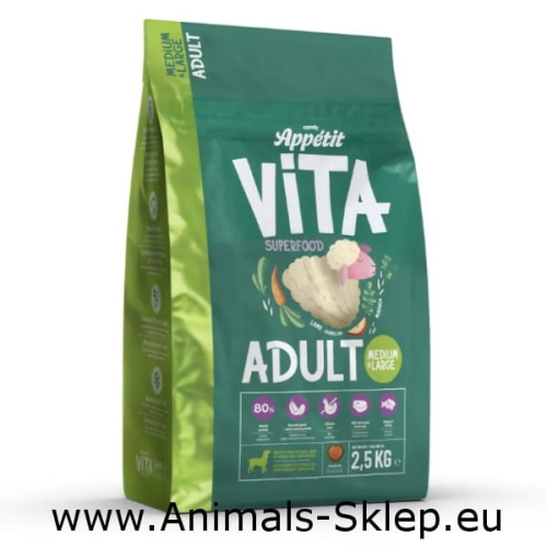 Comfy Appetit Vita Adult Lamb Medium Large jagnięcina 2,5kg