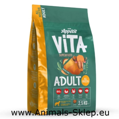 omfy Appetit Vita Adult Buffalo All Size bawół 2,5kg