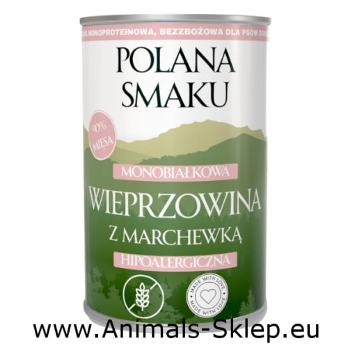 Polana Smaku wieprzowina z marchewką 400g