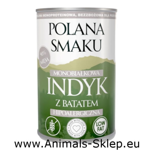 Polana Smaku indyk z batatami 400g