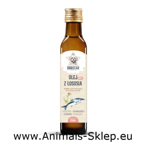 Dogstar olej z łososia 250ml