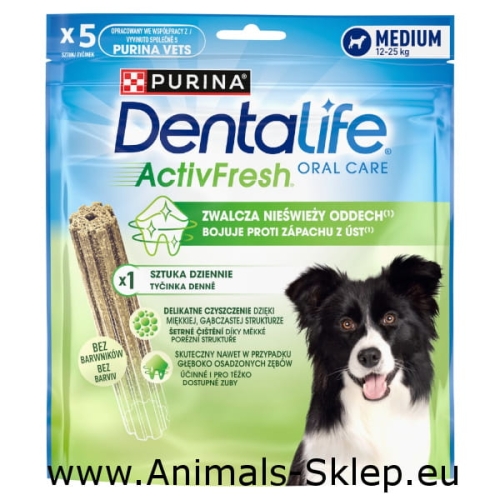 Purina DentaLife Active Fresh Medium 115g 5szt