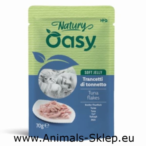 Oasy Natury tuńczyk saszetka dla kota 70g