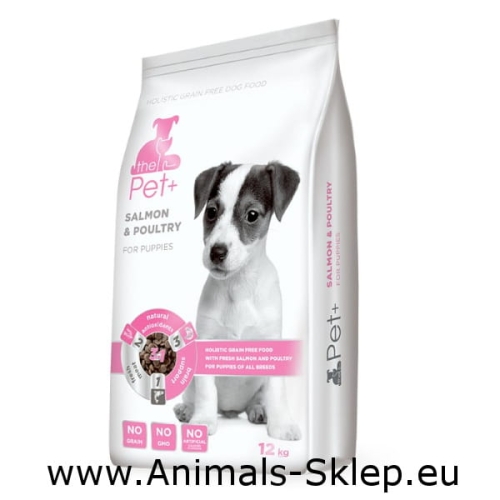 thePet+ 3in1 Puppies łosoś i drób 12kg
