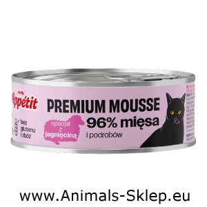 Comfy Appetit Premium puszka dla kota z jagnięciną 85g