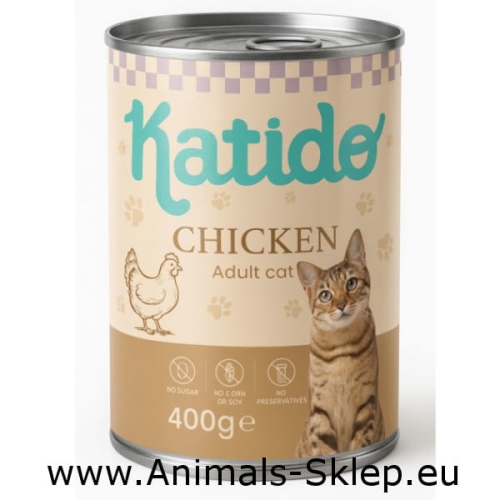 Katido mokra karma dla kota Super Premium kurczak 400g