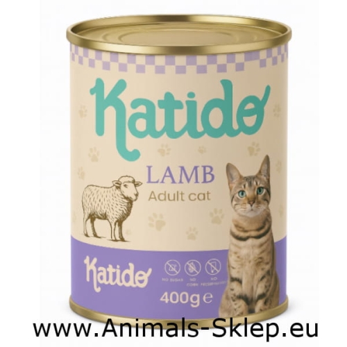 Katido mokra karma dla kota Super Premium jagnięcina 400g