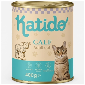 Katido mokra karma dla kota Super Premium cielęcina 400g