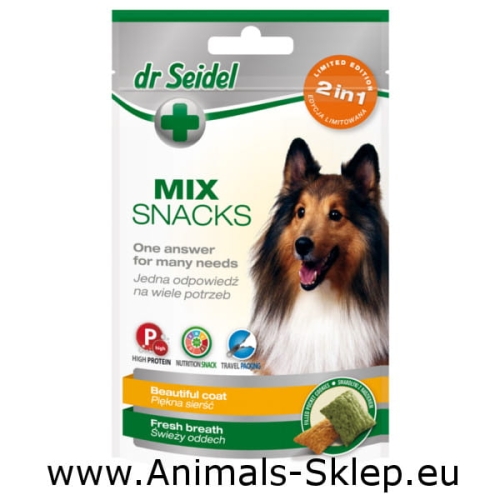 Dr Seidel dla psa MIX piękna sierść i świeży oddech 90g