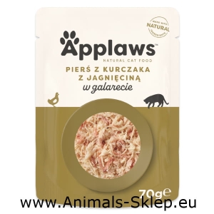 Applaws Cat pierś z kurczaka z jagnięciną w galaretce dla kota 70g