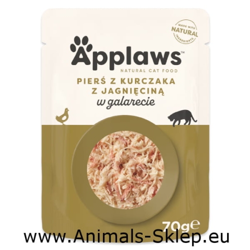 Applaws Cat pierś z kurczaka z jagnięciną w galaretce dla kota 70g