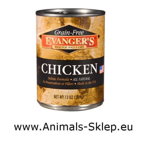  Evanger's Grain Free Chicken kurczak 369g