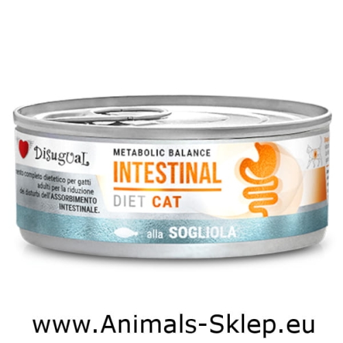 Disugual Karma mokra dla kota Weterynaryjna Intestinal Sola 85g