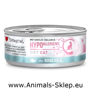 Disugual Karma mokra dla kota Weterynaryjna Hypoallergenic Sola 85g