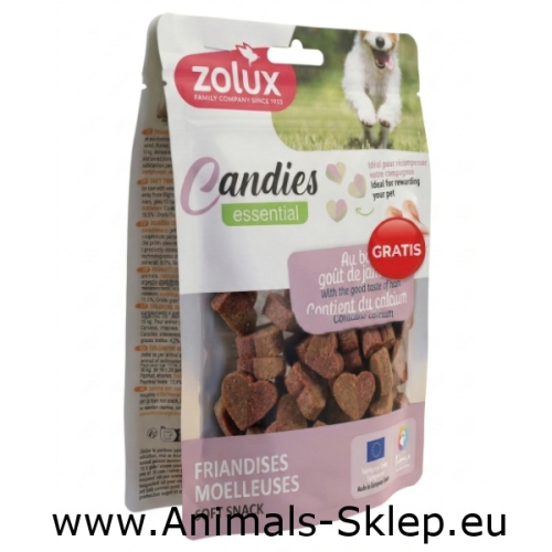 Zolux Przysmak Treningowy Candies Mini serduszka z szynką 2x 150g