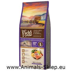 Sam's Field Adult Grain Free Salmon Herring Łosoś śledź 13kg