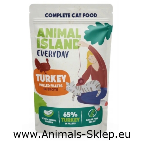 Animal Island Everyday fileciki w rosole indyk 85g