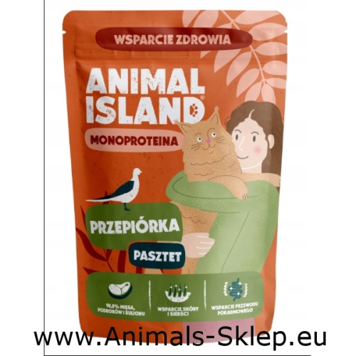 Animal Island Monoproteina pasztet przepiórka 100g