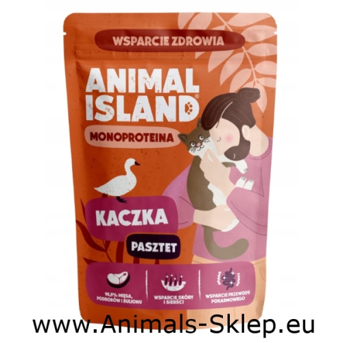 Animal Island Monoproteina pasztet kaczka 100g