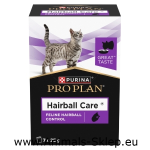 Purina Pro Plan saszetki Hairball Care Feline Hairball Control 7x 35g